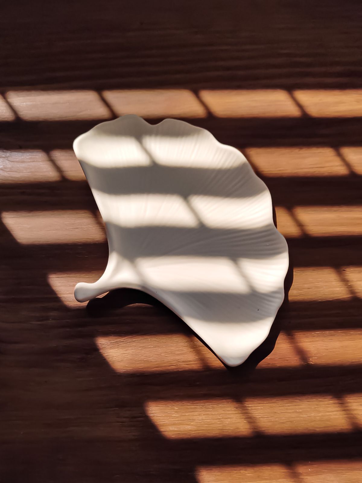 Vide-poche feuille de GINKGO