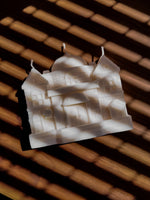 deco fete de fin annee. Décore de fête de fin annee. bougie décorative noel fete, idée cadeau à offrir. bougie sculpturale chateau et manoir parfumée.