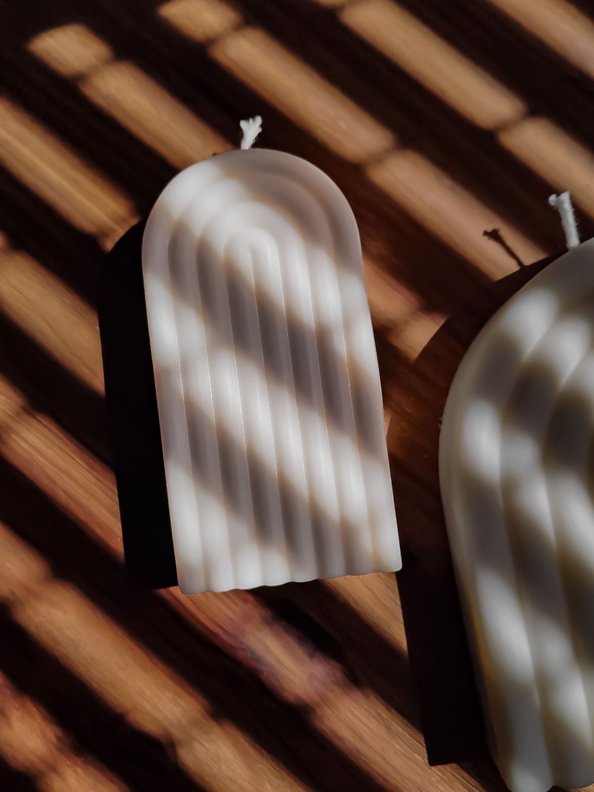 Bougie arc en ciel naturel. Bougie naturelle décorative en forme d'arc-en-ciel 100% à base de cire de soja , Fabriquée à partir d'un mélange de cire végétale, respectueuse de l'environnement et biodégradables.