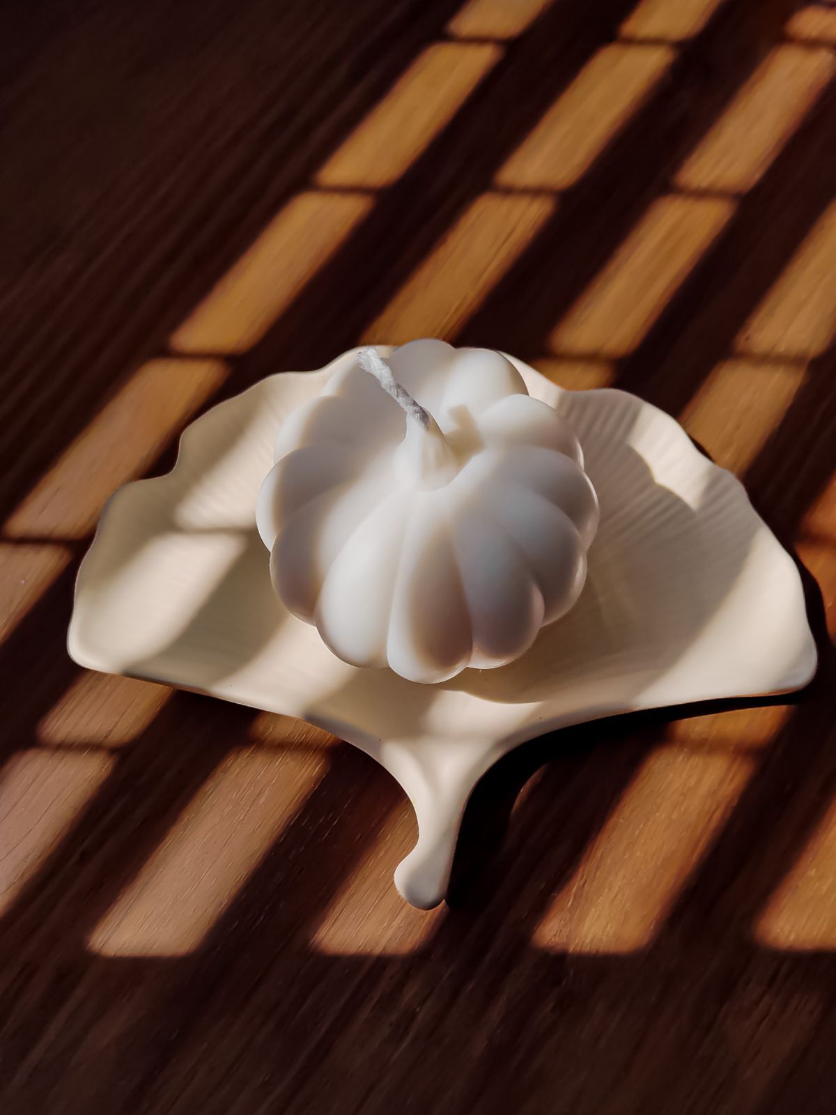 Vide-poche feuille de GINKGO