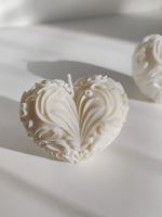 bougie coeur, Un accessoire plein d'amour et décoratif à offrir pour les fêtes des mères, anniversaire