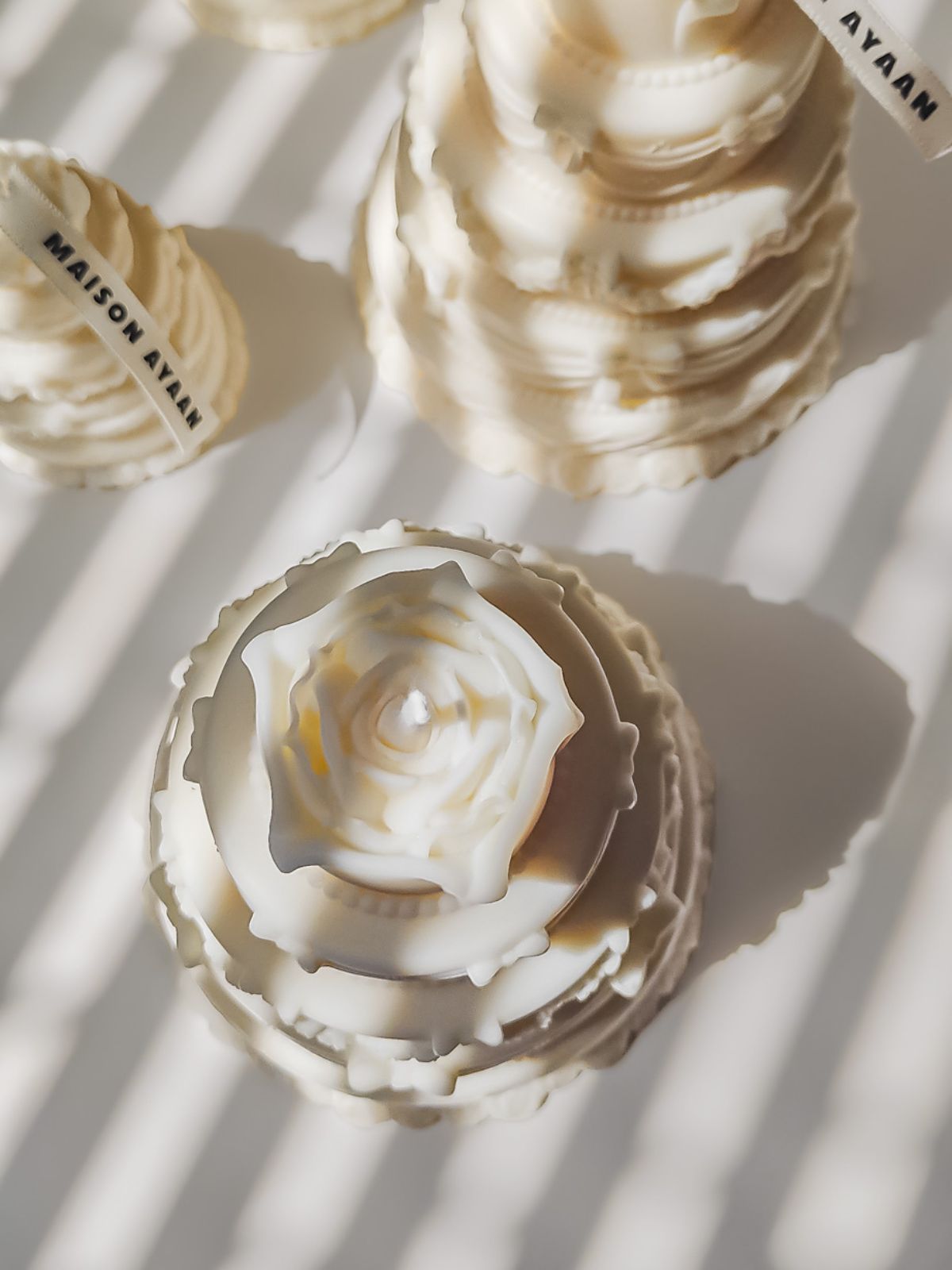 Bougie gateau mariage