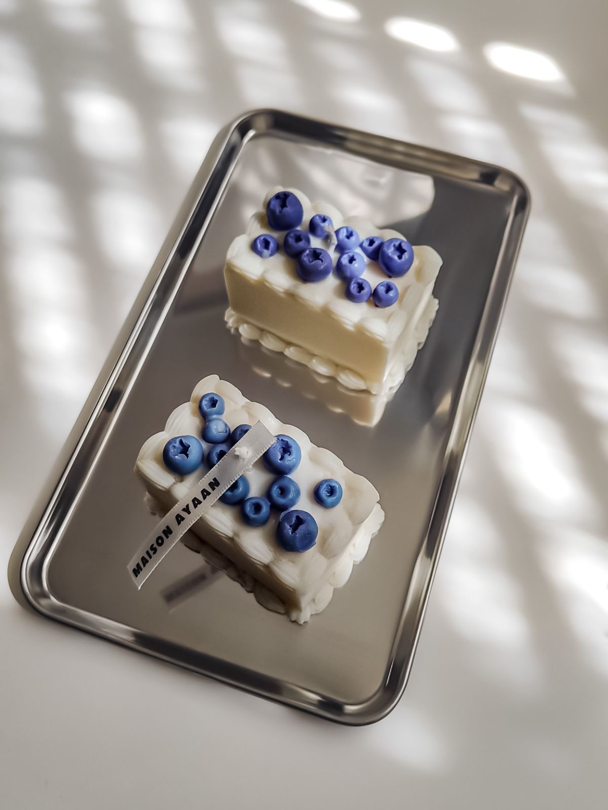 BOUGIE TOM GÂTEAU MYRTILLE