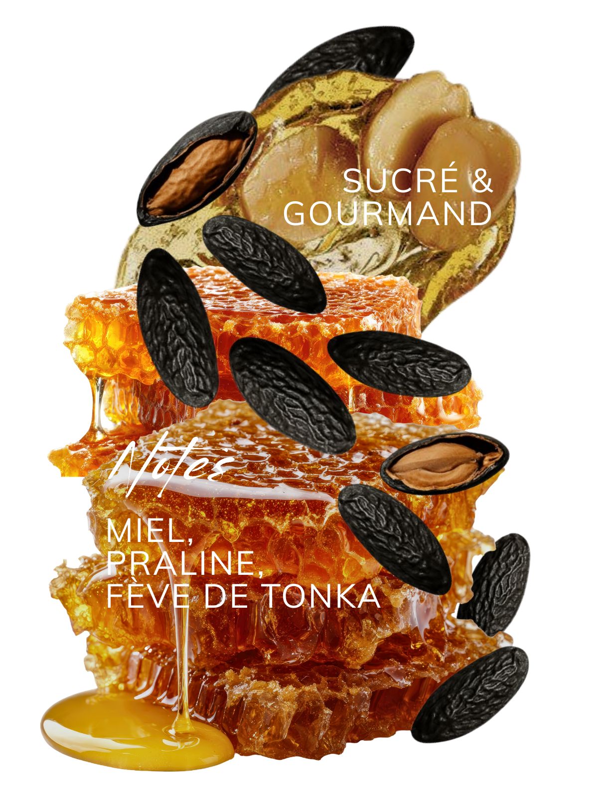 Honey-scented fondant