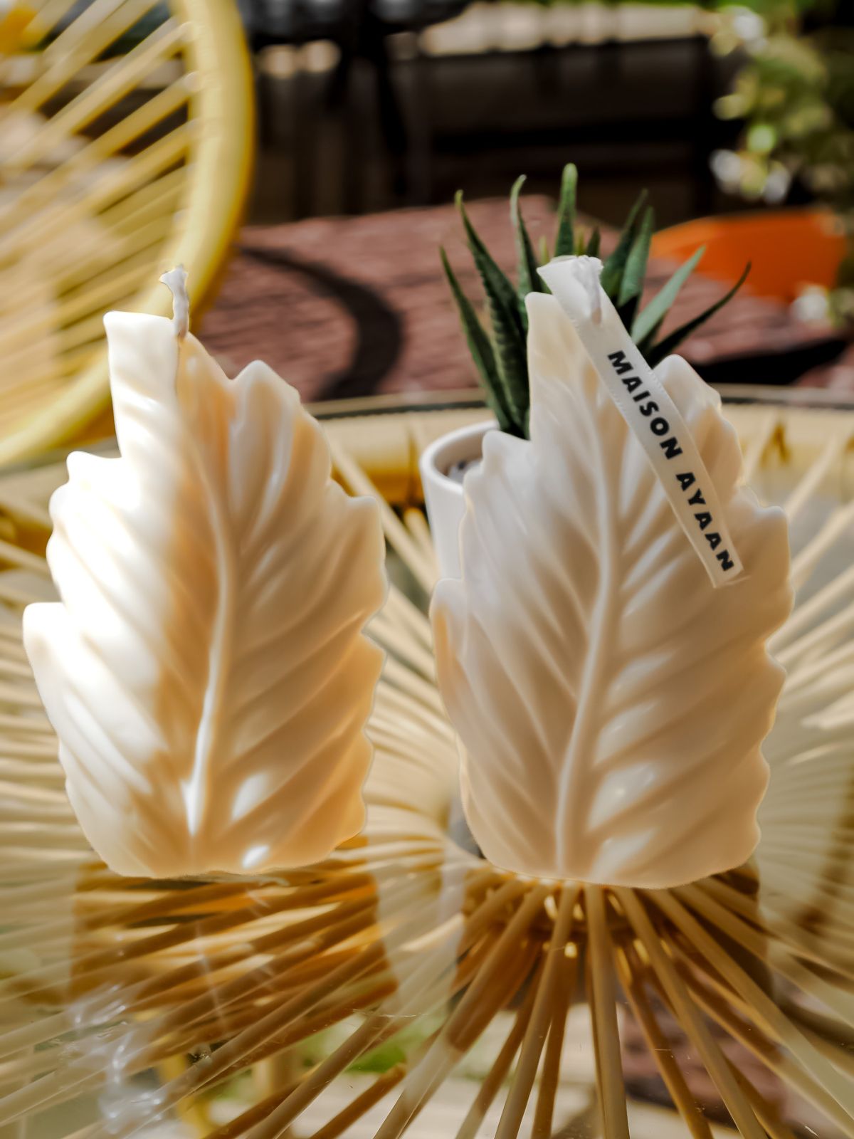 BOUGIE FEUILLE