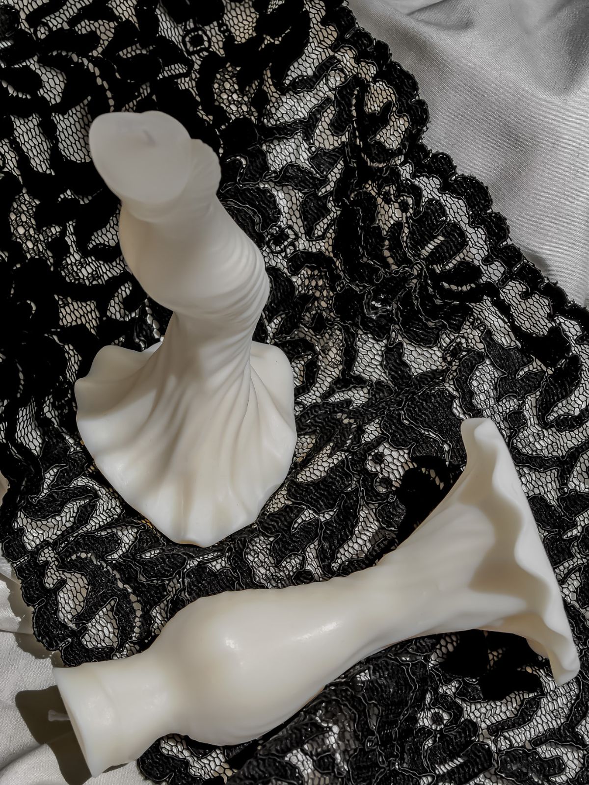 Bougie robe Sirène