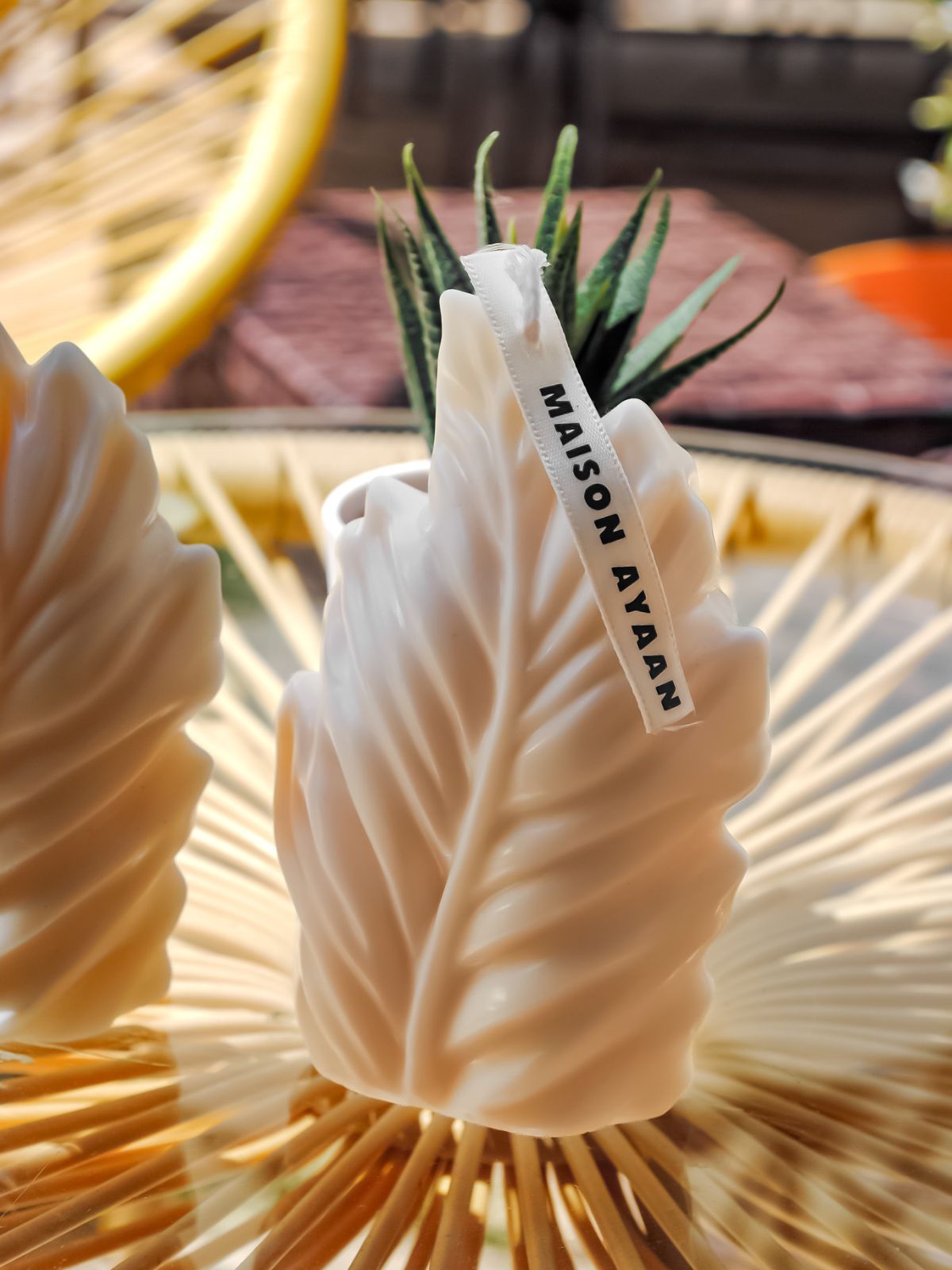 BOUGIE FEUILLE