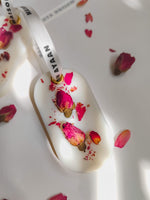 palet botanique parfumé musc rose. Désodorisant garde robe placard et tiroir. palet parfumé botanique fleur de rose . 