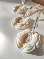 Palet parfumé en cire  pour parfumer garde rode, placard et tiroir. idee cadeau femme. suspension parfumé au senteur de la fleur de Néroli. parfum floral frais et de linge propre