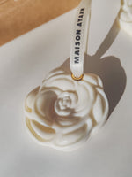 Palet parfumé en cire  pour parfumer garde rode, placard et tiroir. idee cadeau femme. suspension parfumé au senteur de la fleur de Néroli. parfum floral frais et de linge propre